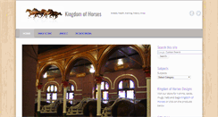 Desktop Screenshot of kingdomofhorses.com